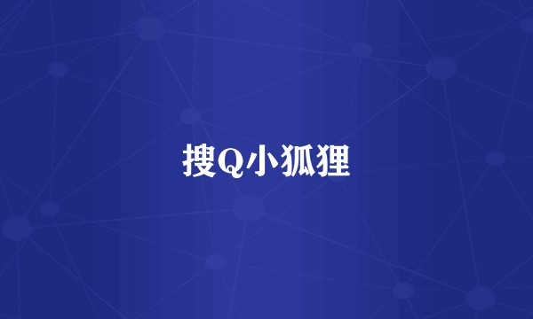 搜Q小狐狸