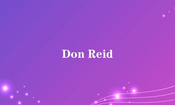 Don Reid