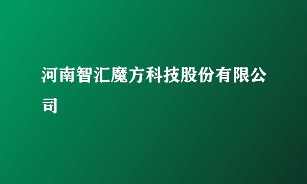 河南智汇魔方科技股份有限公司