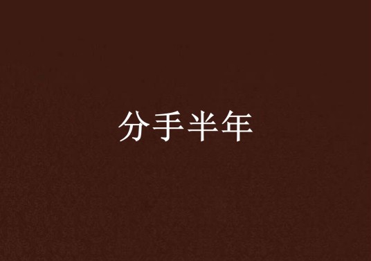 分手半年