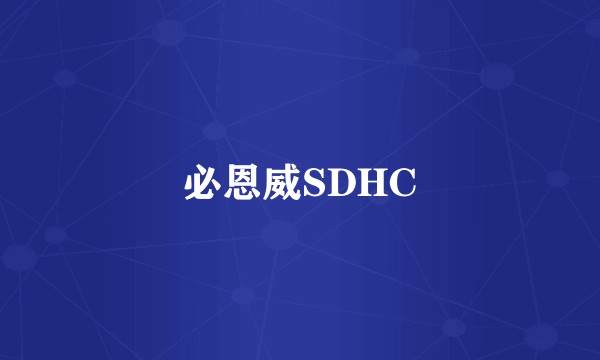 必恩威SDHC