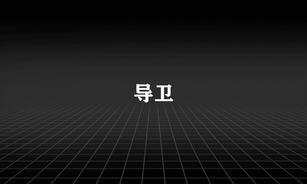 导卫