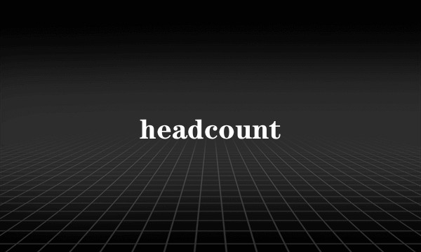 headcount
