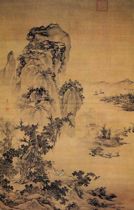 烟江远眺图