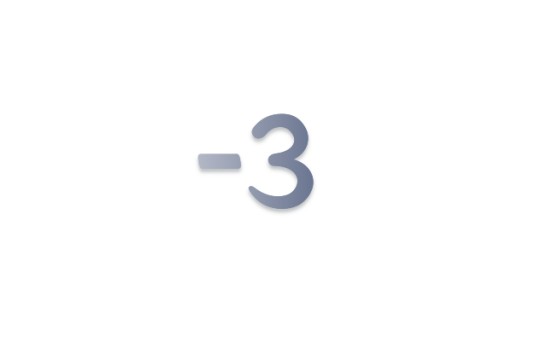 -3