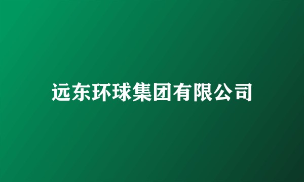 远东环球集团有限公司