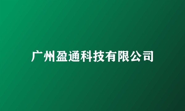 广州盈通科技有限公司