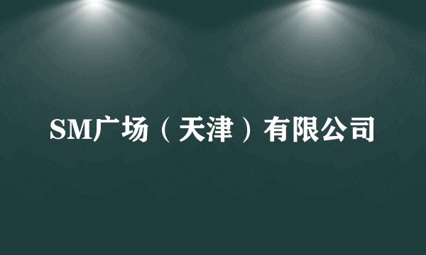 SM广场（天津）有限公司
