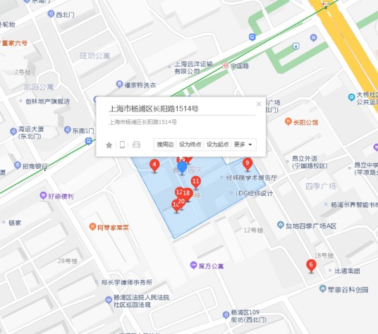长阳路1514号