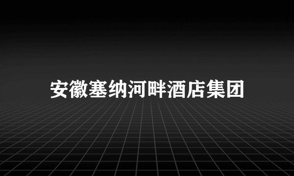 安徽塞纳河畔酒店集团