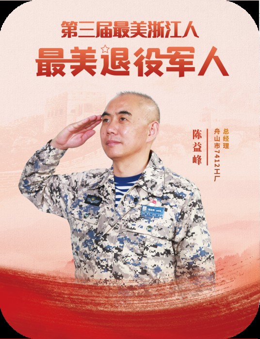 陈益峰（舟山市7412工厂总经理）