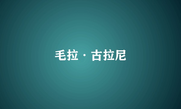 毛拉·古拉尼