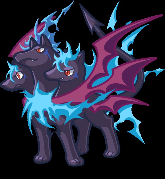 炎魔地狱犬（游戏《洛克王国》中的宠物）