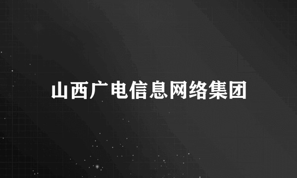 山西广电信息网络集团