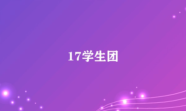 17学生团