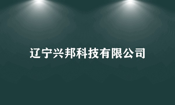 辽宁兴邦科技有限公司