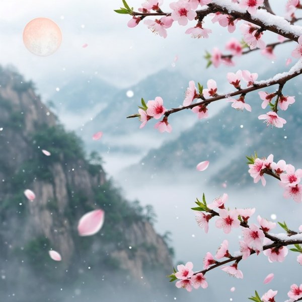 桃花雪的寓意和象征