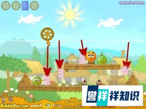 保护橙子3攻略：[1]1~5关篇
