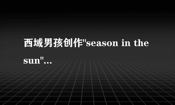 西域男孩创作