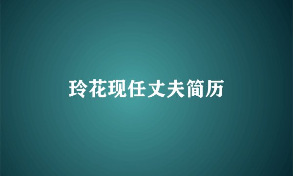 玲花现任丈夫简历