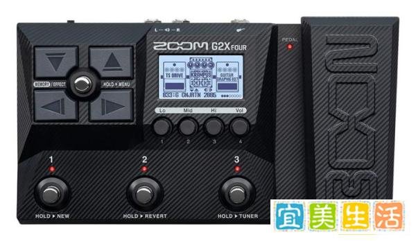Zoom推出新的低价扩音器和多效果器:G2 Four和G2X Four