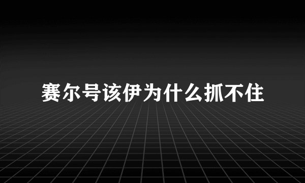 赛尔号该伊为什么抓不住