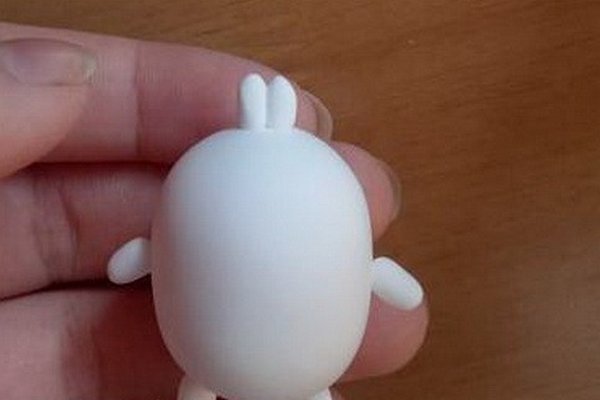 可爱的小兔子怎么捏