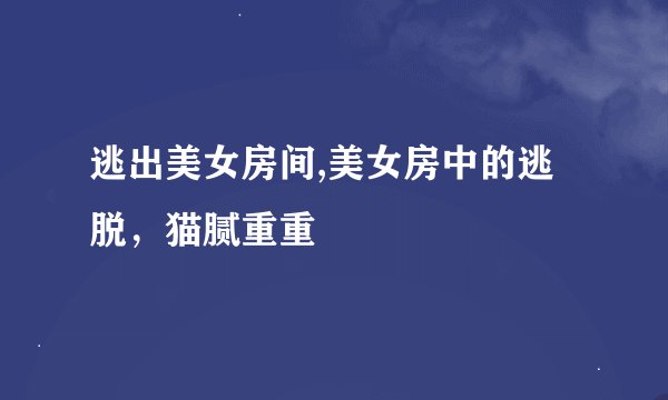 逃出美女房间,美女房中的逃脱，猫腻重重