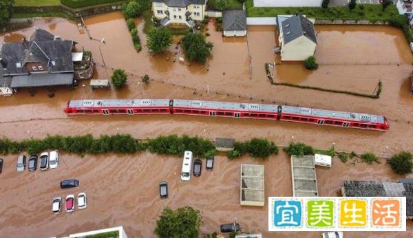 德国遭受百年一遇特大洪水,1300多人失踪...