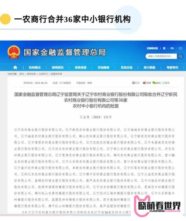 银行业大洗牌:7天内40家银行被吸收合并或解散