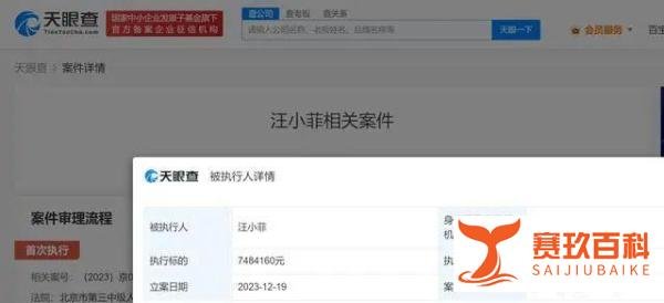 汪小菲被强制执行748万余元，大量股权遭冻结！