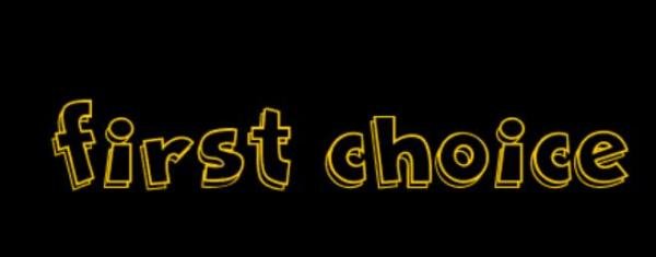 所以说first choice不是only choice对吗