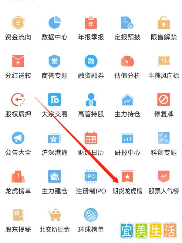 东方财富怎么查看期货龙虎榜