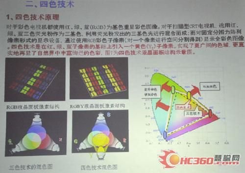 四色技术的“四色技术”的原理：