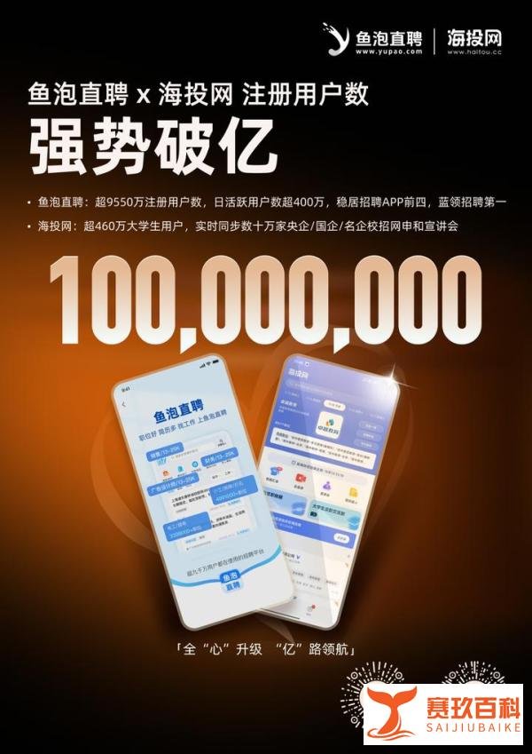 鱼泡网改名鱼泡直聘 整合海投网进军校园招聘!
