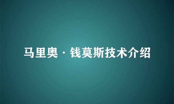 马里奥·钱莫斯技术介绍