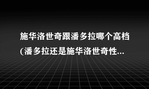 施华洛世奇跟潘多拉哪个高档(潘多拉还是施华洛世奇性价比高)