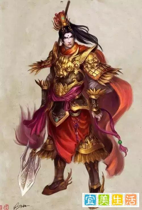 我是雕刻师--素描手稿第四期:二郎神纹身手稿