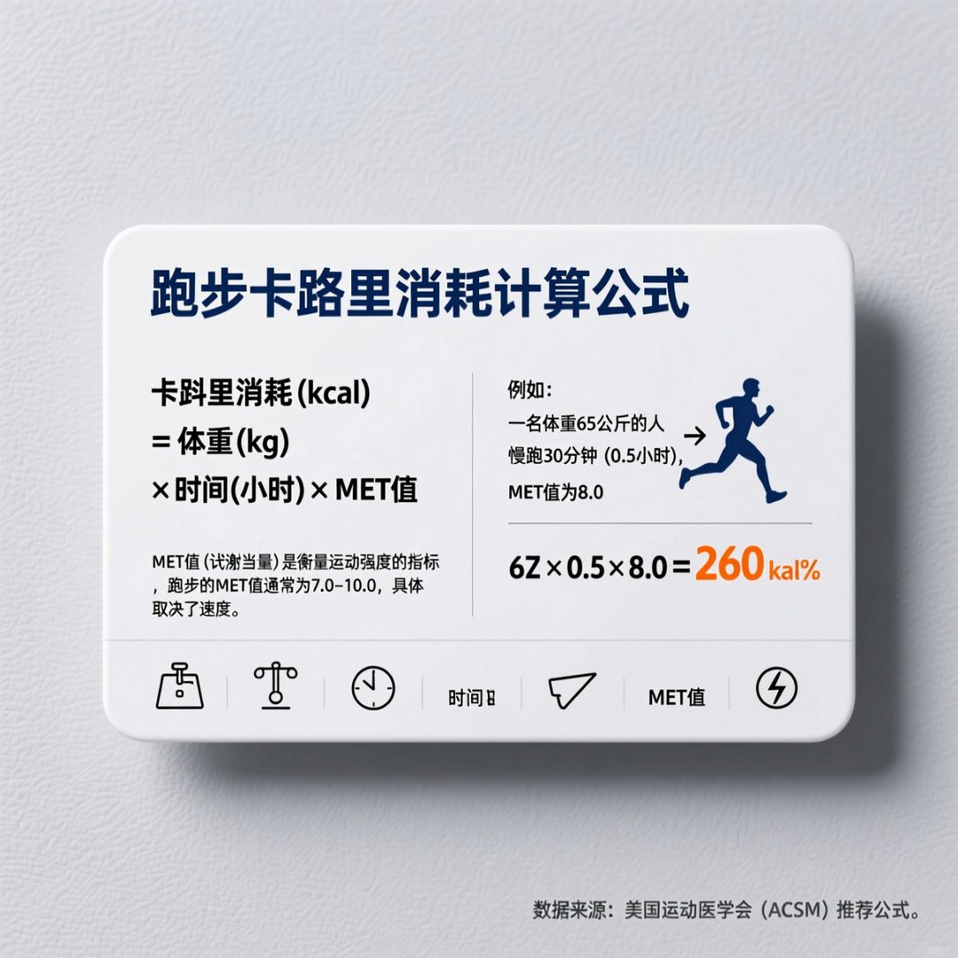 运动的卡路里如何计算呢？