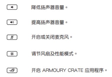 华硕笔记本电脑键盘功能键和快捷键怎么操作
