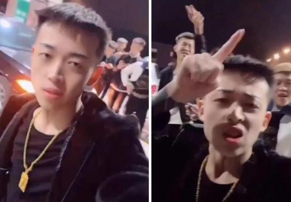 现实碰：ks网红带大批人赴石家庄约战狗磊！被报J举报落荒而逃