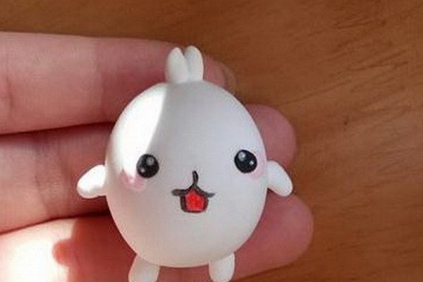 可爱的小兔子怎么捏