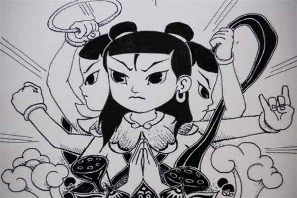三头六臂造句子四年级