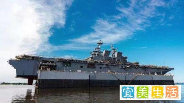 美两栖攻击舰再进南海，号称小航母，可载20架F35战机，威胁多大？