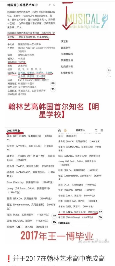 澄清关于王一博的学历