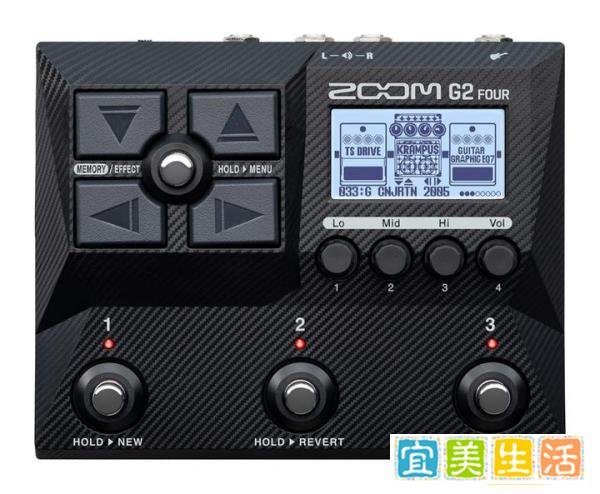 Zoom推出新的低价扩音器和多效果器:G2 Four和G2X Four