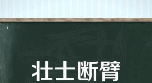 壮士断臂是什么意思