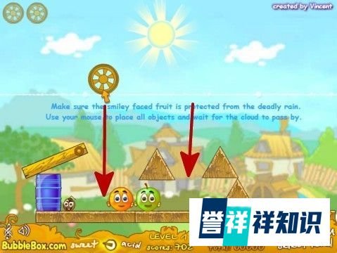 保护橙子3攻略：[1]1~5关篇
