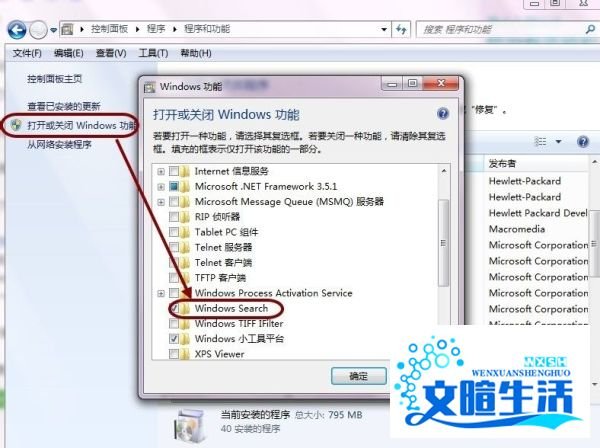 彻底禁用searchindexer.exe删除Windows Search