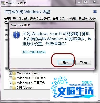 彻底禁用searchindexer.exe删除Windows Search